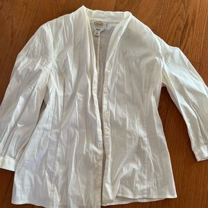Talbots size 8 stretch blouse